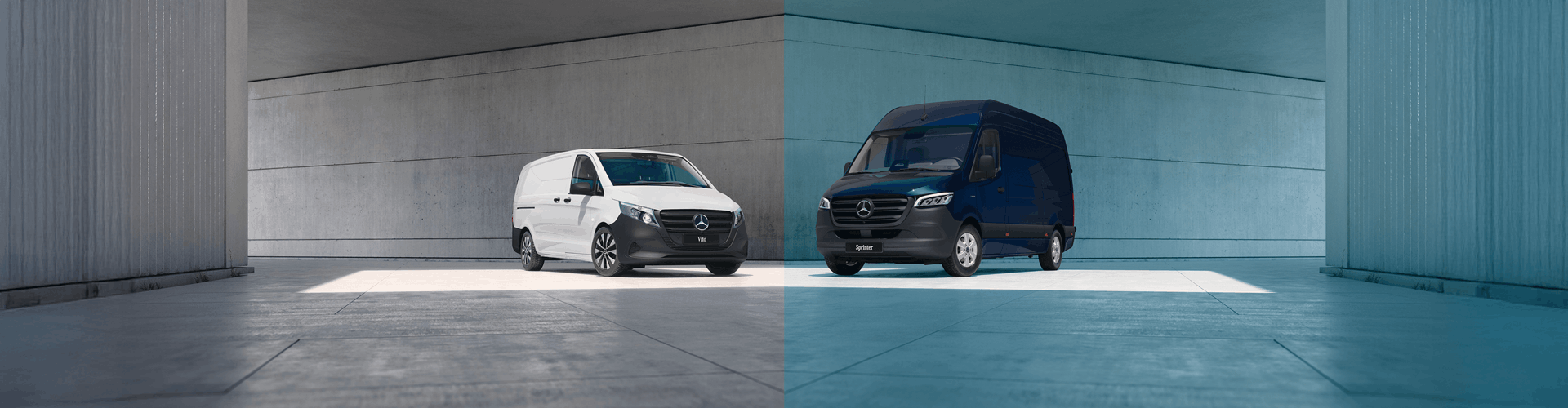 Profitez du Vito à partir de 298€ HT/mois* et le Sprinter à partir de 357€ HT/mois*