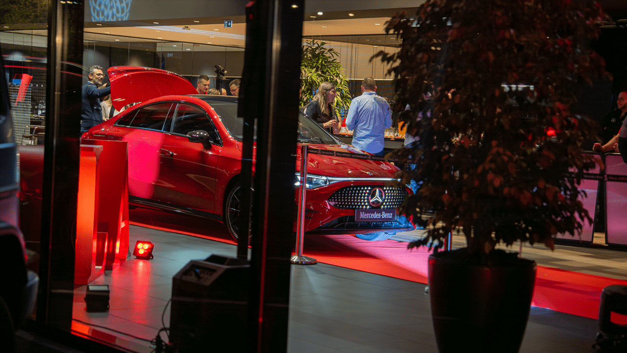 Lancement du Mercedes CLA dans la concession d'Haguenau