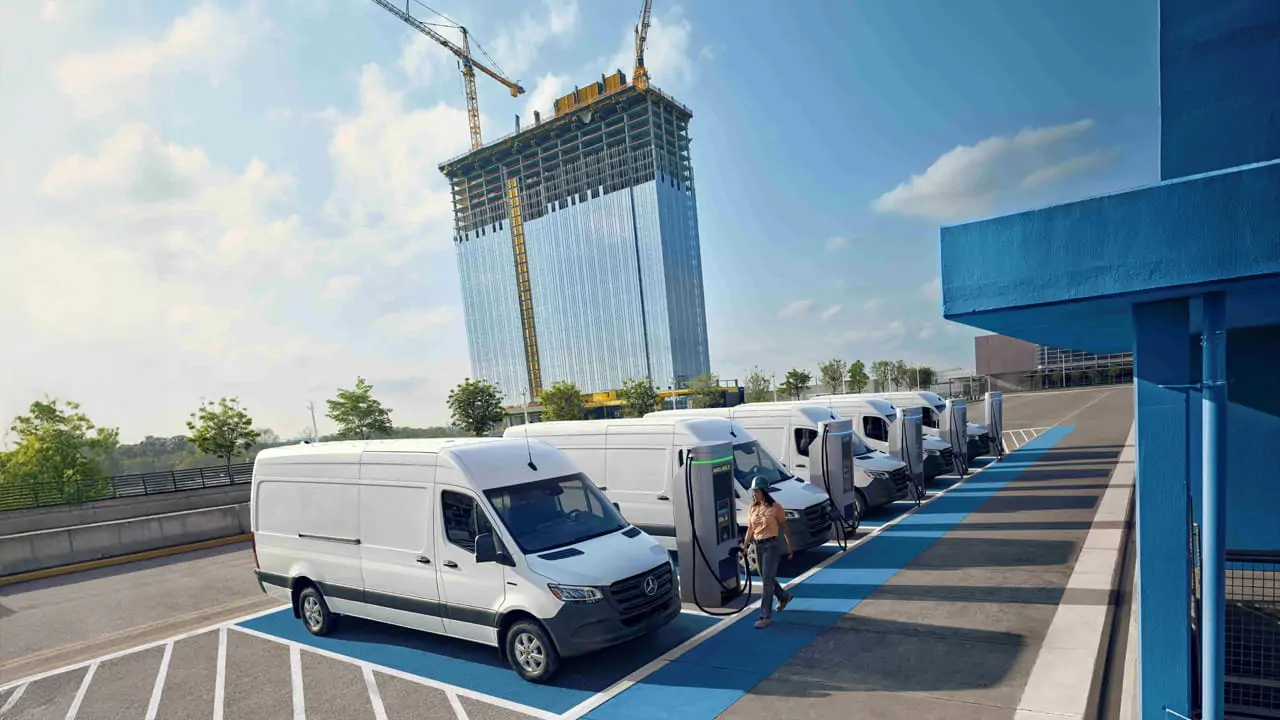 Flotte de Mercedes eSprinter