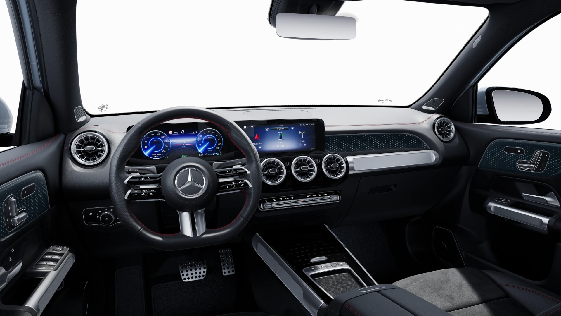 Image Mercedes-Benz EQB 250+ AMG Line Toit ouvrant panoramique  Intégration Smartphone
