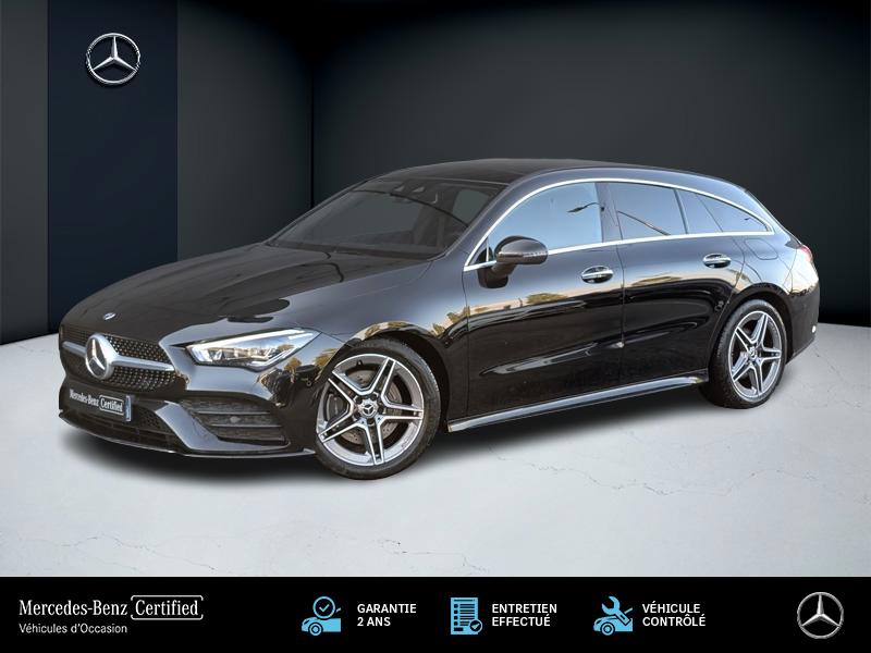 Photo Mercedes-Benz CLA SHOOTING BRAKE CLA 200 AMG LINE INTEGRATION SMARTPHONE ANGLE MORT KEYLESS GO MULTIBEAM SIEGE ELECTRIQUE TO HAYON EA