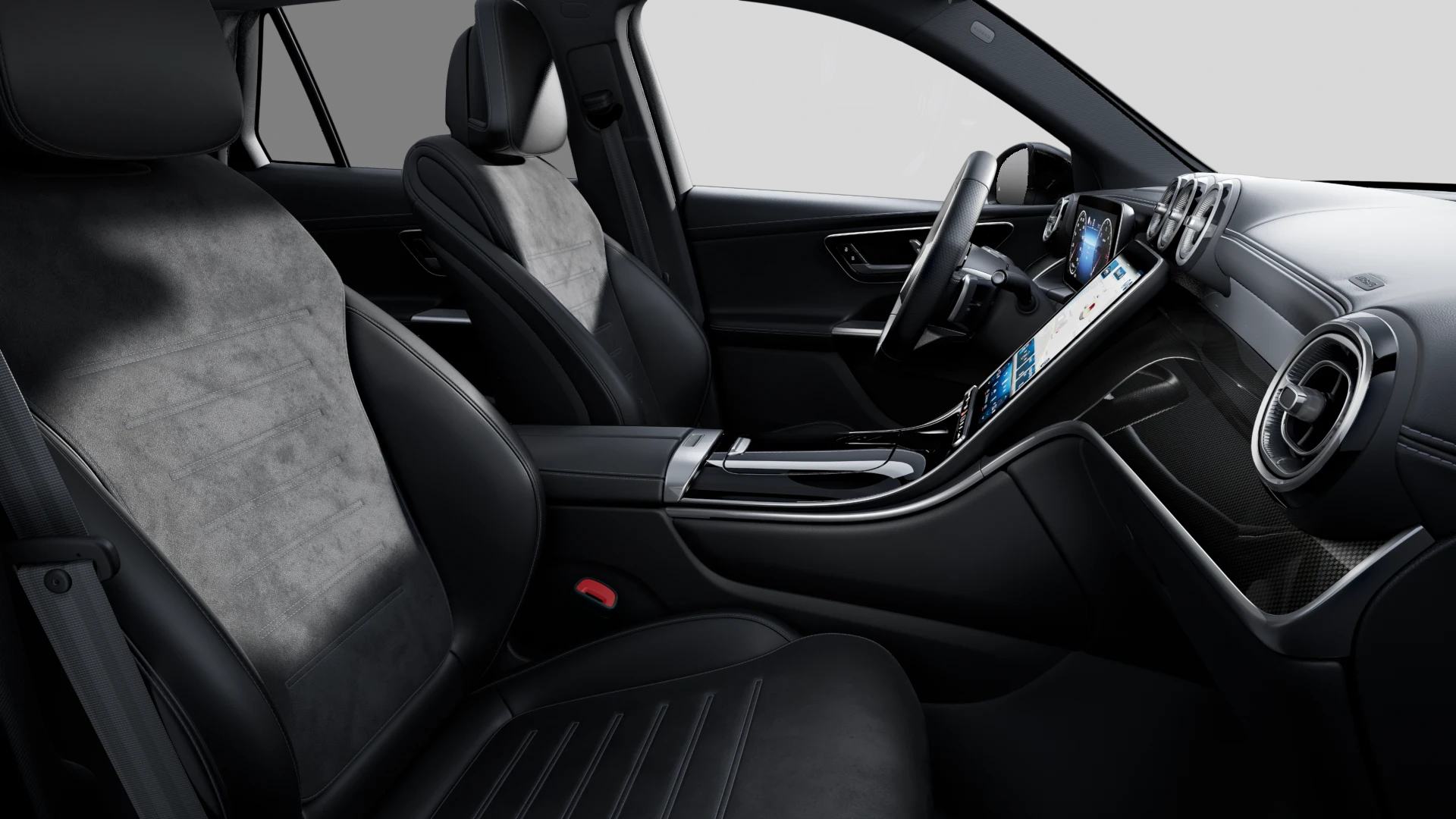 Image Mercedes-Benz GLC SUV GLC 220 d 4MATIC   AMG Line Pack Sport Noir Apple CarPlay  Android Auto Pack Premium Plus 