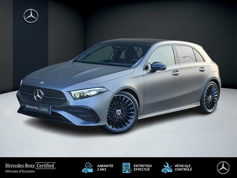 Photo Mercedes-Benz CLASSE A 200 d Star Edition AMG Line  Pack Sport Noir Gris montagne magno MANUFACTUREAMG Premium Plus 