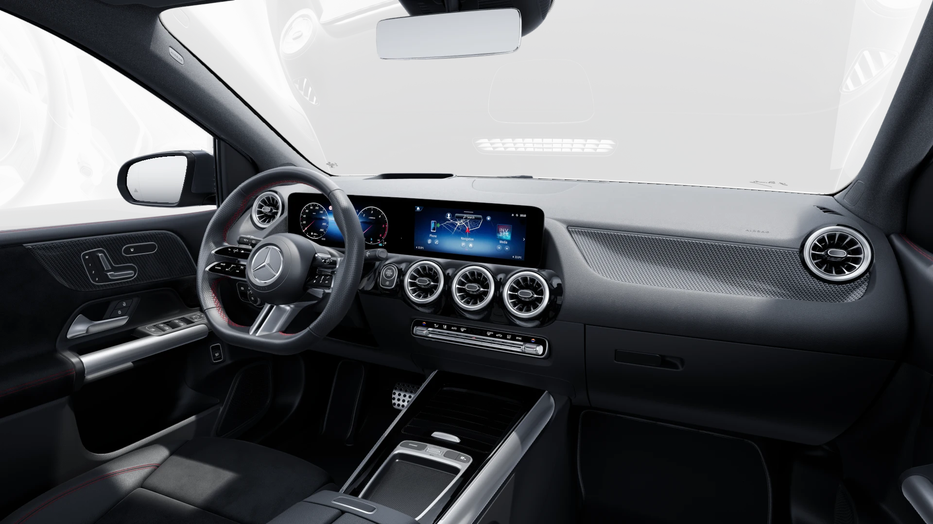 Image Mercedes-Benz CLASSE B 200 d  AMG Line  Affichage tête haute Pack Sport  Noir Système de sonorisation Avancé