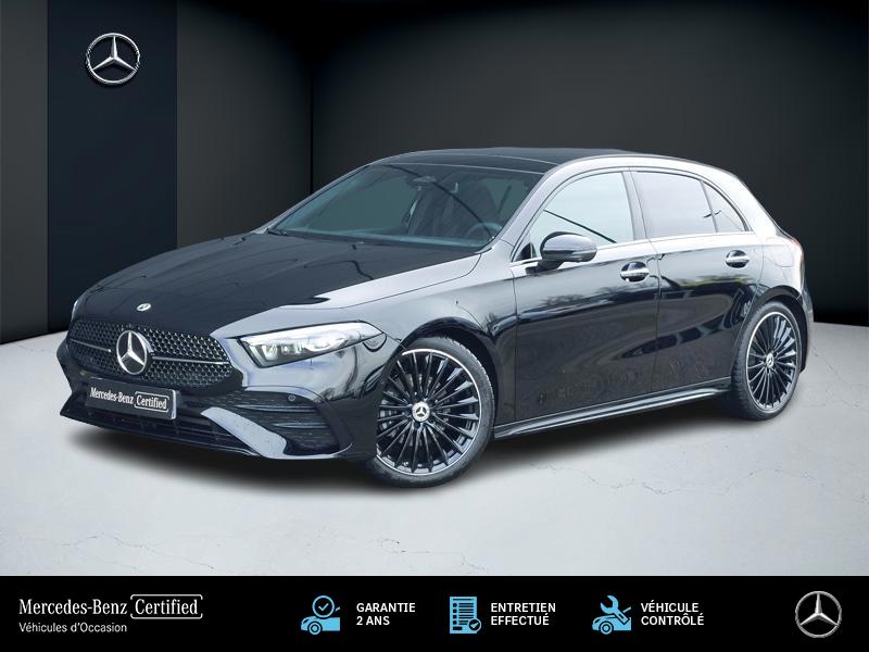 Photo Mercedes-Benz CLASSE A 180 d  AMG Line  Intégration pour smartphone Pack Sport Noir AMG Premium Plus 