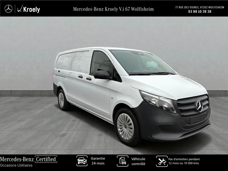 Photo Mercedes-Benz VITO FOURGON 116 CDI Long BVA Garantie 24 mois Mercedes Certified 34.890euro HT