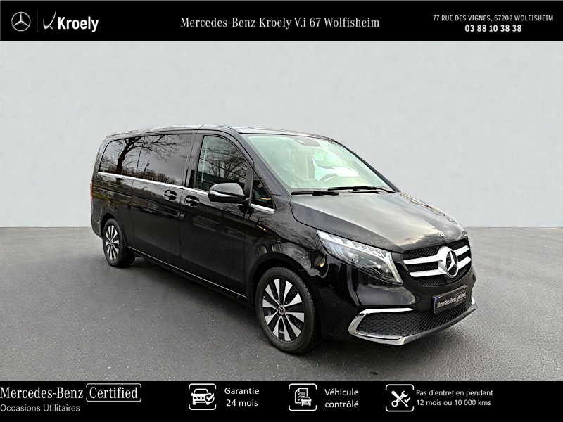Photo Mercedes-Benz CLASSE V V 250 d Extra-Long Avantgarde 9G-Tronic 58242€ HT 8 Places Garantie 24 mois Mercedes Certified