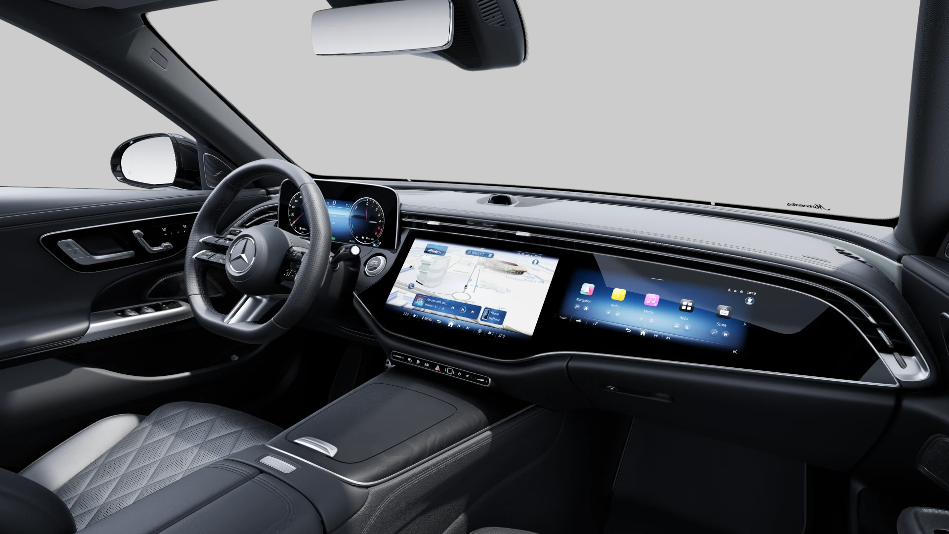 Image Mercedes-Benz CLASSE E BERLINE Classe E 300 d e Hybrid EQ 4MATIC AMG Line Berline  2140 Classe E 300 d e 4MATIC AMG Line Berline