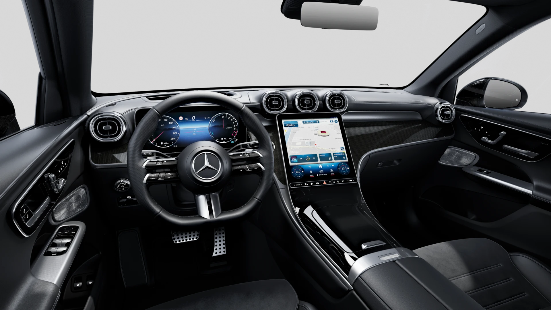 Image Mercedes-Benz GLC SUV GLC 300 e  Hybrid EQ 4MATIC AMG Line +  2546 GLC?300 e  Hybrid EQ 4MATIC AMG Line +