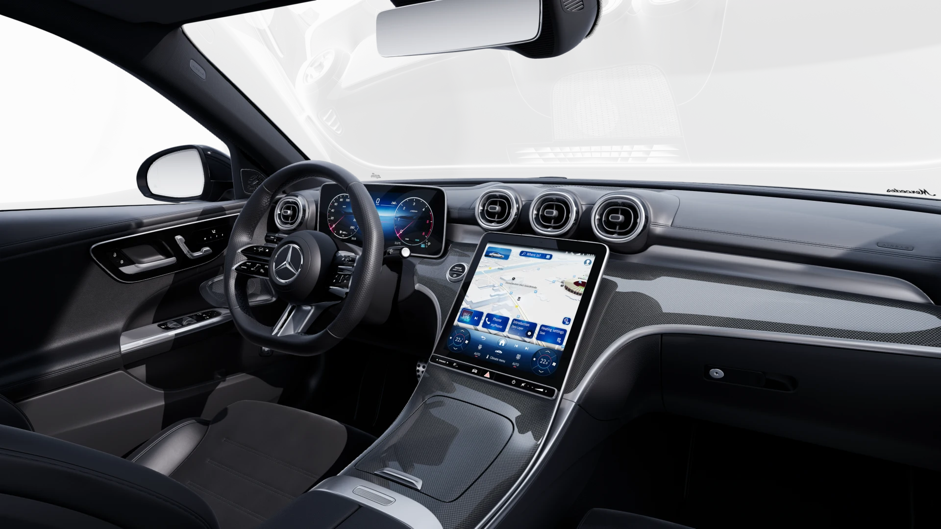 Image Mercedes-Benz CLASSE C BERLINE Classe C 220 d 4MATIC Berline AMG Line  2060 Classe C 220 d 4MATIC Berline AMG Line