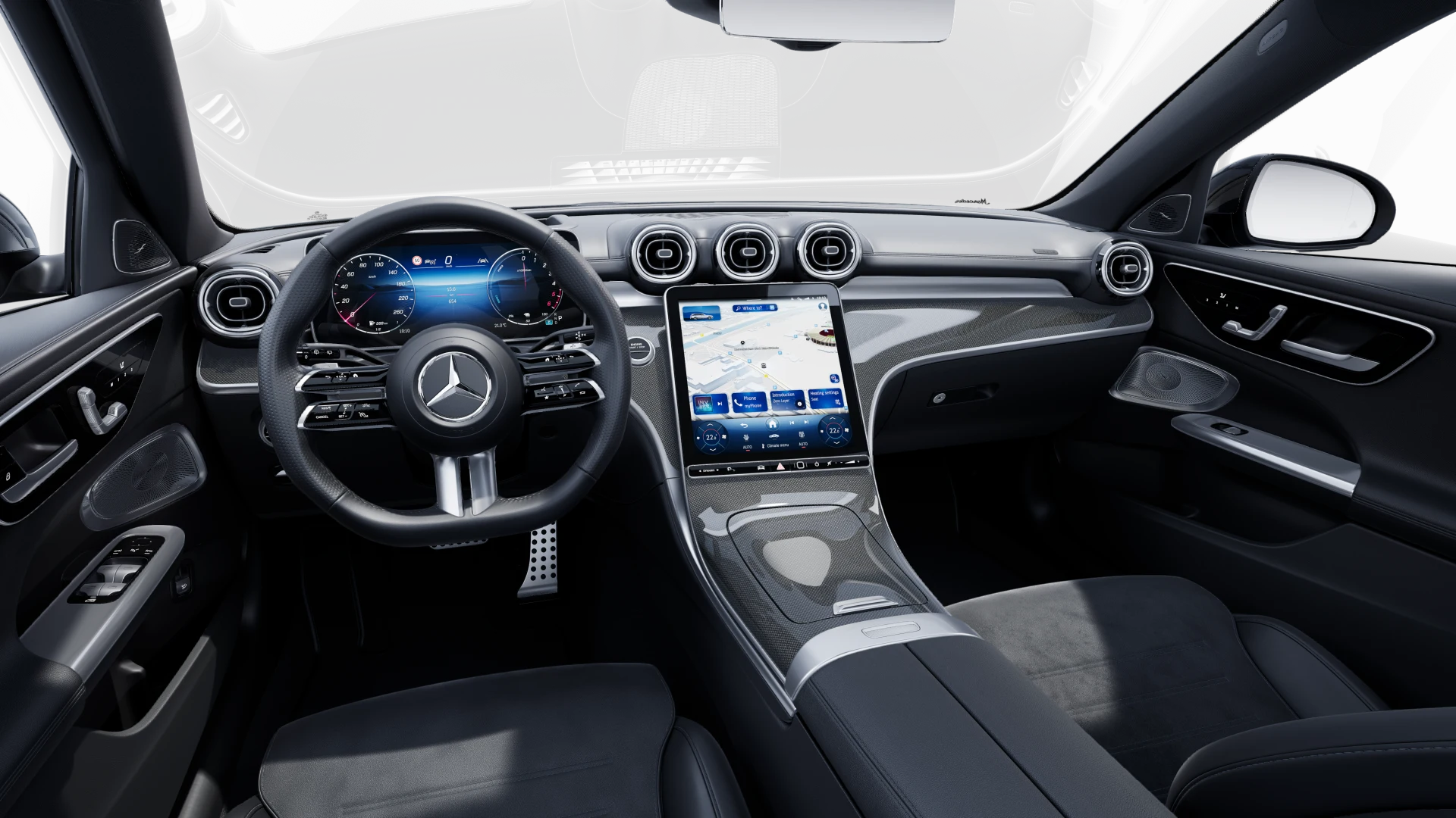 Image Mercedes-Benz CLASSE C BREAK Classe C 300 d e Break AMG Line +  2062 Classe C 300 d e Break AMG Line +