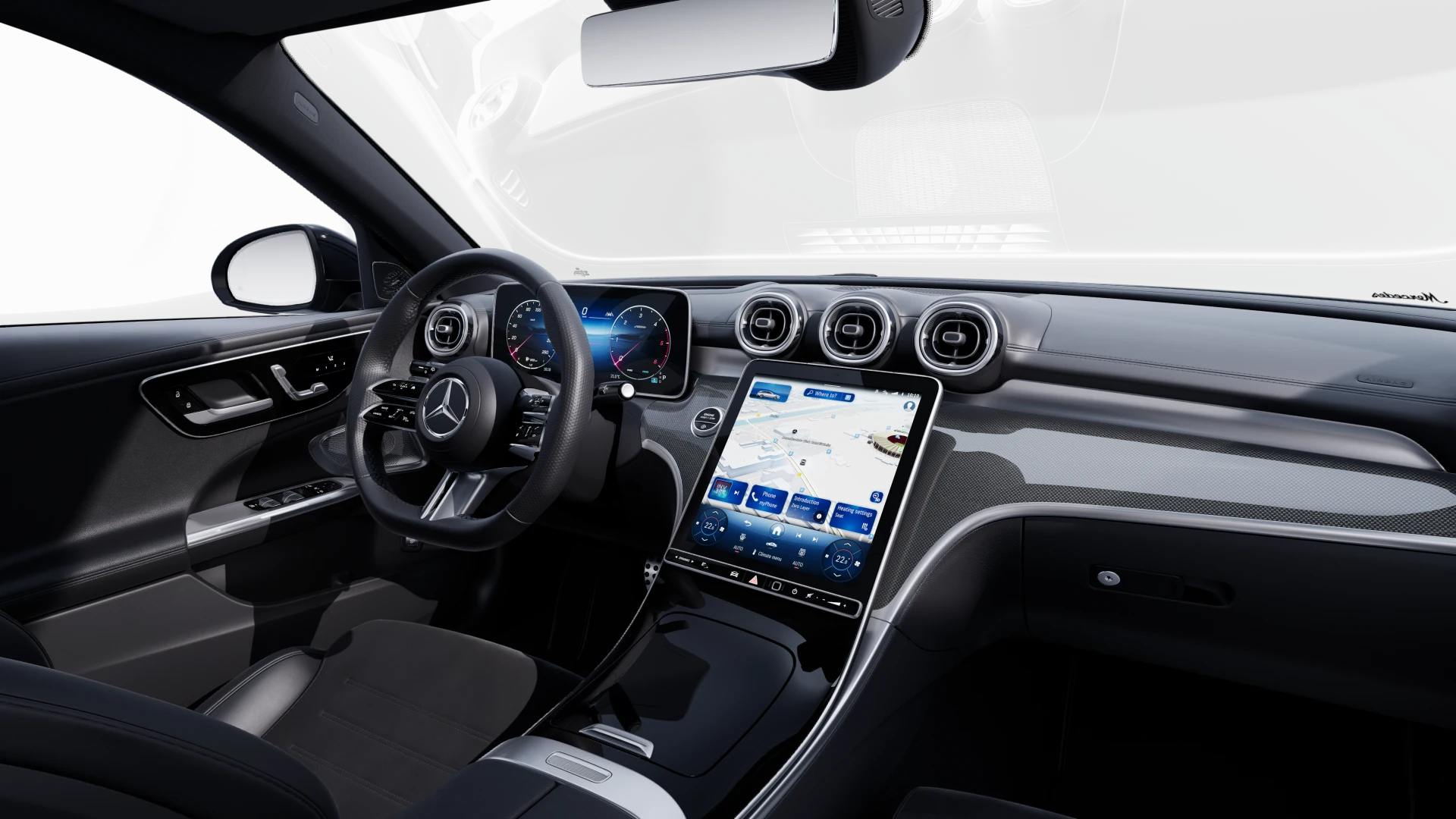 Image Mercedes-Benz CLASSE C BREAK C 220 d break  2062 Classe C 220 d Break AMG Line