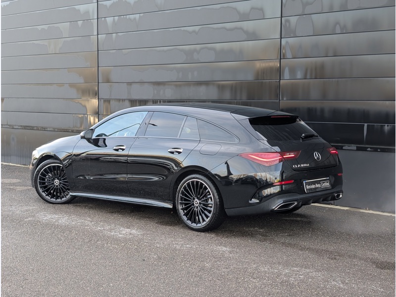 Image Mercedes-Benz CLA 180 d Shooting Brake AMG Line TO  SIEGES ELECTRIQUES MEMOIRES CHAUFFANTS CAMERA 360 HUD MULTIBEAM SO