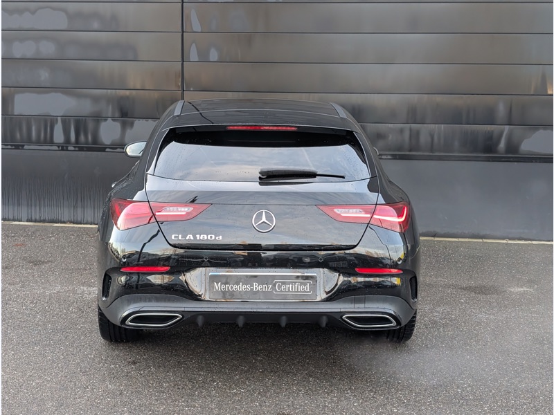 Image Mercedes-Benz CLA 180 d Shooting Brake AMG Line TO  SIEGES ELECTRIQUES MEMOIRES CHAUFFANTS CAMERA 360 HUD MULTIBEAM SO