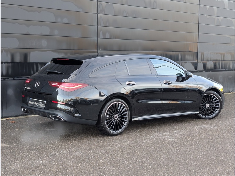 Image Mercedes-Benz CLA 180 d Shooting Brake AMG Line TO  SIEGES ELECTRIQUES MEMOIRES CHAUFFANTS CAMERA 360 HUD MULTIBEAM SO