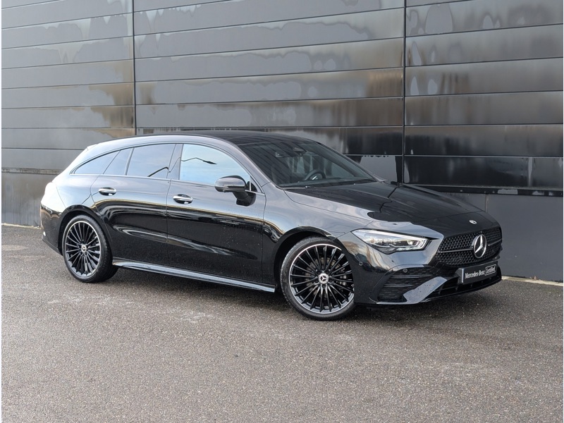 Image Mercedes-Benz CLA 180 d Shooting Brake AMG Line TO  SIEGES ELECTRIQUES MEMOIRES CHAUFFANTS CAMERA 360 HUD MULTIBEAM SO