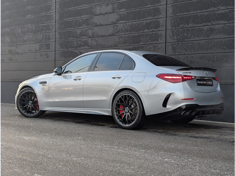 Image Mercedes-Benz CLASSE C BERLINE C 63 S E PERFORMANCE Berline AMG TO SIEGES ELECTRIQUES MEMOIRES CHAUFFANTS DISTRONIC CAMERA 360 HUD 