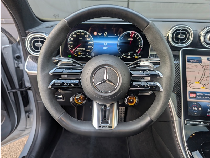 Image Mercedes-Benz CLASSE C BERLINE C 63 S E PERFORMANCE Berline AMG TO SIEGES ELECTRIQUES MEMOIRES CHAUFFANTS DISTRONIC CAMERA 360 HUD 