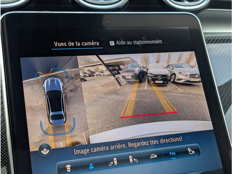 Image Mercedes-Benz CLASSE C BERLINE C 63 S E PERFORMANCE Berline AMG TO SIEGES ELECTRIQUES MEMOIRES CHAUFFANTS DISTRONIC CAMERA 360 HUD 