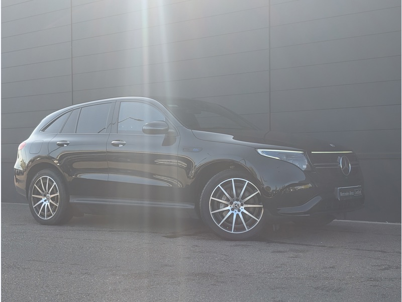 Image Mercedes-Benz EQC 400 4MATIC AMG LINE TO SIEGES ELECTRIQUES MEMOIRES CHAUFFANTS MULTIBEAM DISTRONIC CAMERA 360 HUD