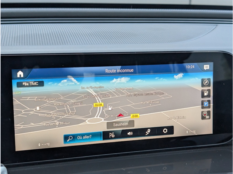 Image Mercedes-Benz EQC 400 4MATIC AMG LINE TO SIEGES ELECTRIQUES MEMOIRES CHAUFFANTS MULTIBEAM DISTRONIC CAMERA 360 HUD