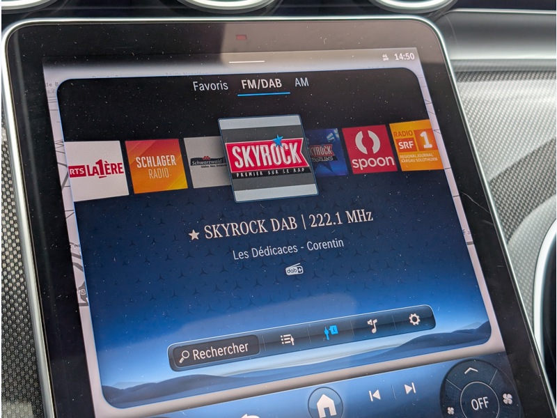 Image Mercedes-Benz CLASSE C 220 d Berline AVANTGARDE LINE TO BURMESTER SIEGES ELECTRIQUES MEMOIRES CHAUFFANTS DISTRONIC CAMERA 3