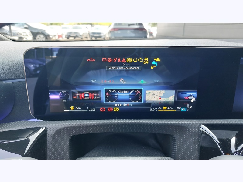 Image Mercedes-Benz CLASSE A 250 e Hybrid EQ Berline AMG Line AMG Line Intégration pour smartphone  Pack Sport Noir