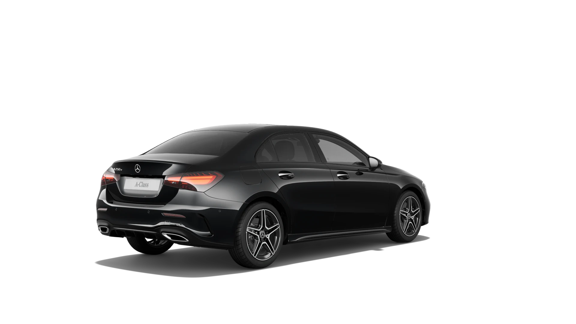 Image Mercedes-Benz CLASSE A 250 e Hybrid EQ Berline AMG Line AMG Line Intégration pour smartphone  Pack Sport Noir