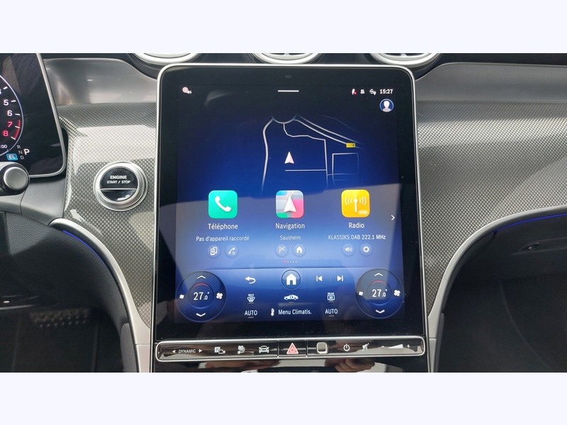 Image Mercedes-Benz GLC COUPÉ GLC 300 e Hybrid EQ AMG LINE Apple CarPlay Android Auto  Pack Sport Noir Sièges chauffants à l'arriè