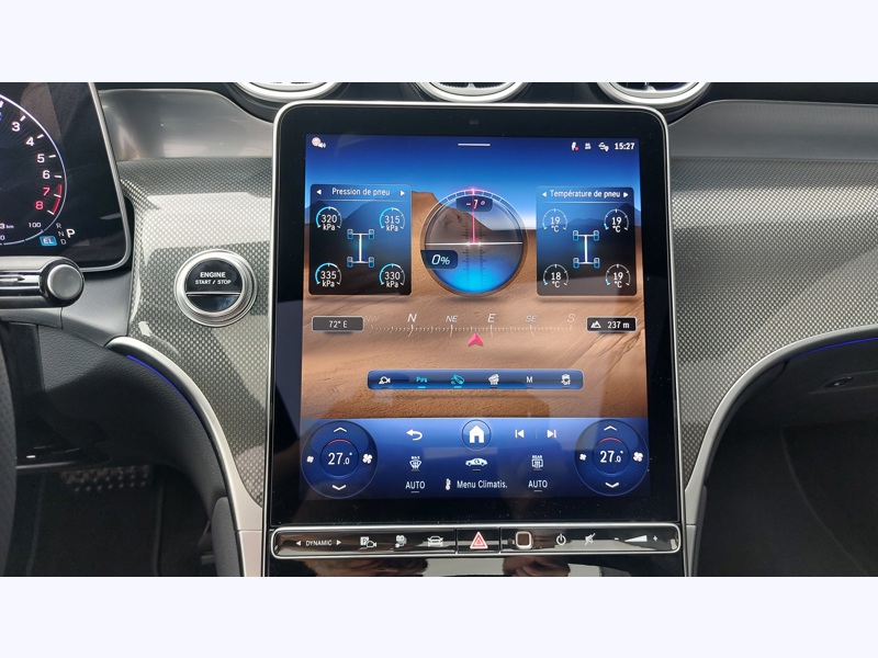 Image Mercedes-Benz GLC COUPÉ GLC 300 e Hybrid EQ AMG LINE Apple CarPlay Android Auto  Pack Sport Noir Sièges chauffants à l'arriè