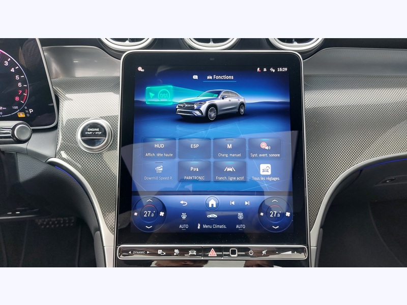 Image Mercedes-Benz GLC COUPÉ GLC 300 e Hybrid EQ AMG LINE Apple CarPlay Android Auto  Pack Sport Noir Sièges chauffants à l'arriè