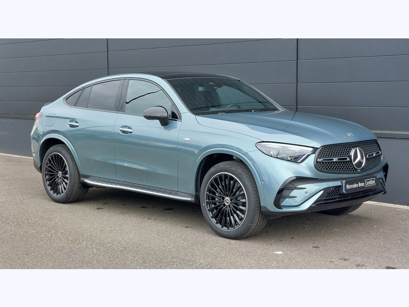 Image Mercedes-Benz GLC COUPÉ GLC 300 e Hybrid EQ AMG LINE Apple CarPlay Android Auto  Pack Sport Noir Sièges chauffants à l'arriè