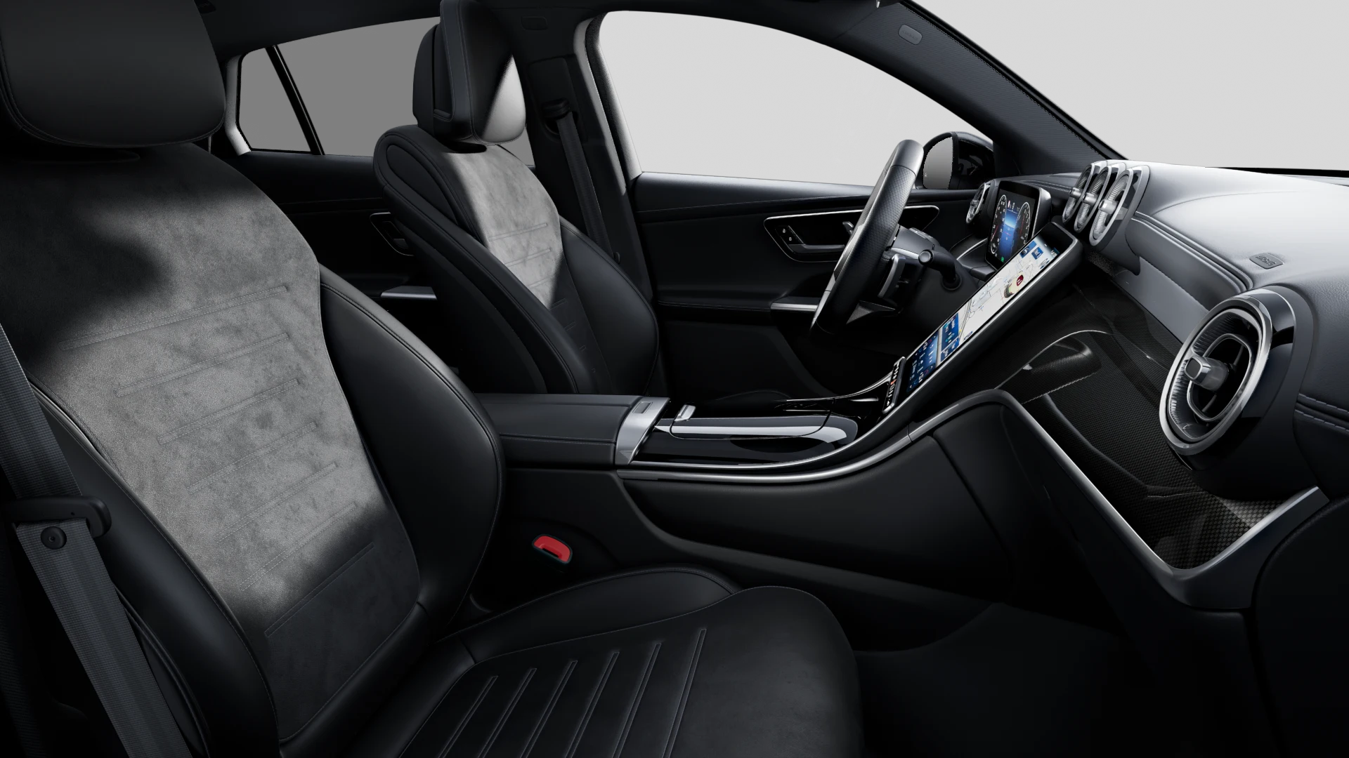 Image Mercedes-Benz GLC COUPÉ GLC 300 e Hybrid EQ AMG LINE Apple CarPlay Android Auto  Pack Sport Noir Sièges chauffants à l'arriè