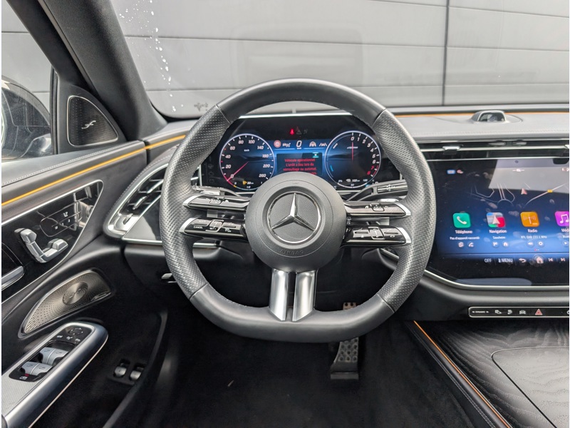 Image Mercedes-Benz CLASSE E BREAK 300 e Break AMG lINE TO SIEGES ELECTRIQUES MEMOIRES CHAUFFANTS BURMESTER CAMERA 360 DISTRONIC OLED P