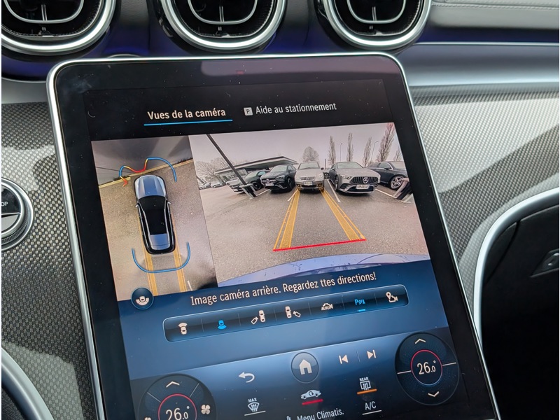 Image Mercedes-Benz CLASSE C BREAK Classe C 220 d Break AMG LINE TO SIEGES ELECTRIQUES MEMOIRES CHAUFFANTS CAMERA 360 INTEGRATION SMART