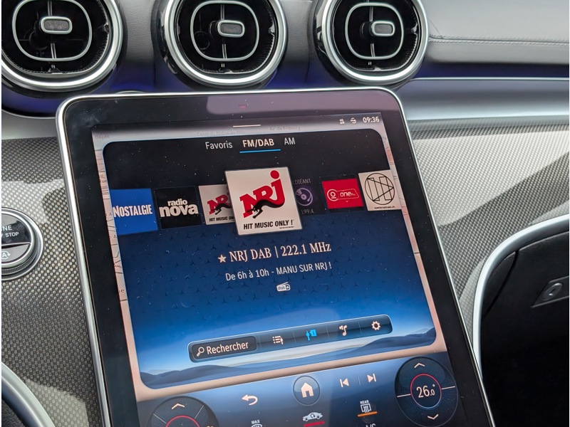 Image Mercedes-Benz CLASSE C BREAK Classe C 220 d Break AMG LINE TO SIEGES ELECTRIQUES MEMOIRES CHAUFFANTS CAMERA 360 INTEGRATION SMART