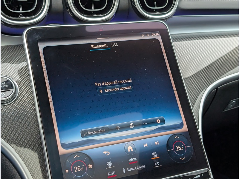 Image Mercedes-Benz CLASSE C BREAK Classe C 220 d Break AMG LINE TO SIEGES ELECTRIQUES MEMOIRES CHAUFFANTS CAMERA 360 INTEGRATION SMART