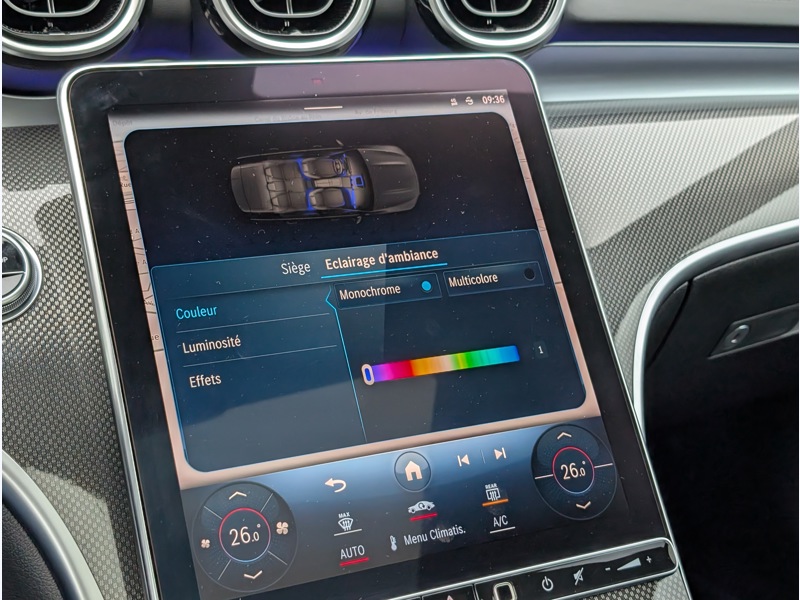 Image Mercedes-Benz CLASSE C BREAK Classe C 220 d Break AMG LINE TO SIEGES ELECTRIQUES MEMOIRES CHAUFFANTS CAMERA 360 INTEGRATION SMART