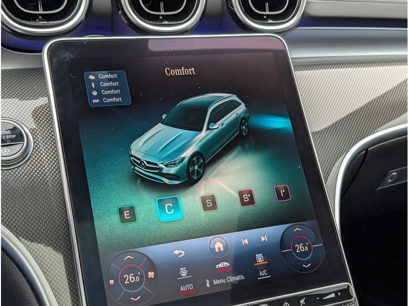 Image Mercedes-Benz CLASSE C BREAK Classe C 220 d Break AMG LINE TO SIEGES ELECTRIQUES MEMOIRES CHAUFFANTS CAMERA 360 INTEGRATION SMART