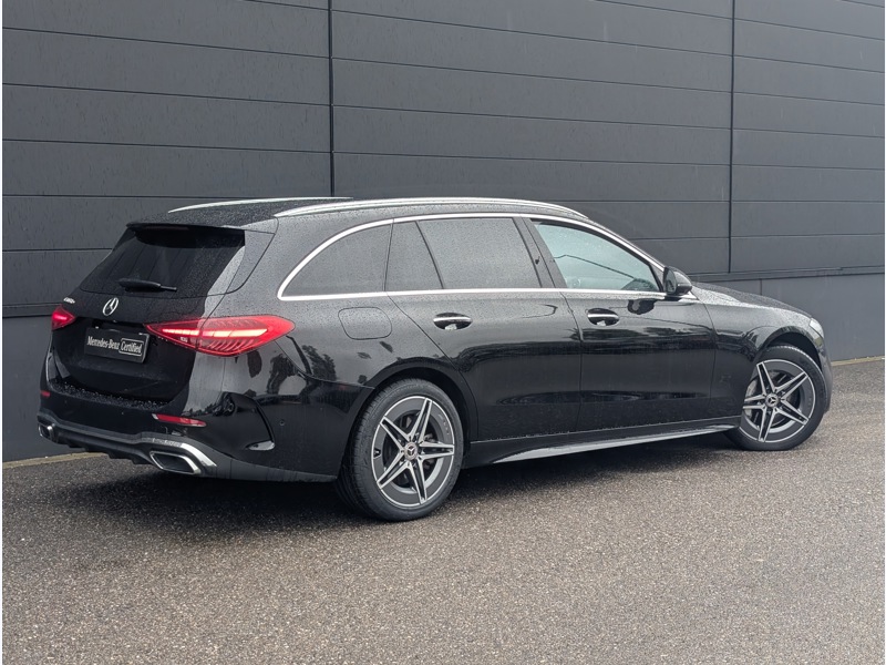 Image Mercedes-Benz CLASSE C BREAK 300 de Hybrid EQ Break AMG LINE TO SIEGES ELECTRIQUES MEMOIRES CHAUFFANTS BURMESTER CAMERA 360 HUD I