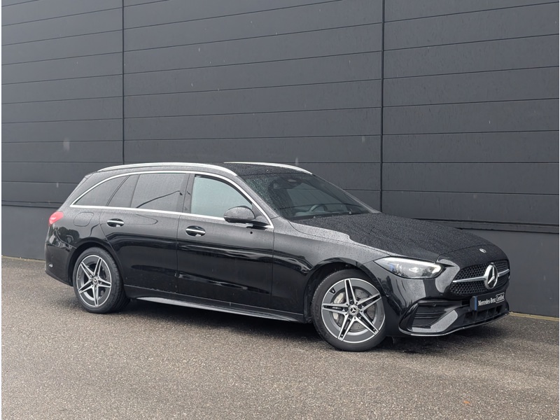 Image Mercedes-Benz CLASSE C BREAK 300 de Hybrid EQ Break AMG LINE TO SIEGES ELECTRIQUES MEMOIRES CHAUFFANTS BURMESTER CAMERA 360 HUD I