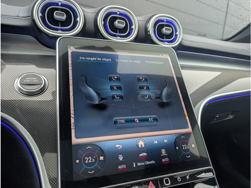 Image Mercedes-Benz CLASSE C BREAK 300 de Hybrid EQ Break AMG LINE TO SIEGES ELECTRIQUES MEMOIRES CHAUFFANTS BURMESTER CAMERA 360 HUD I