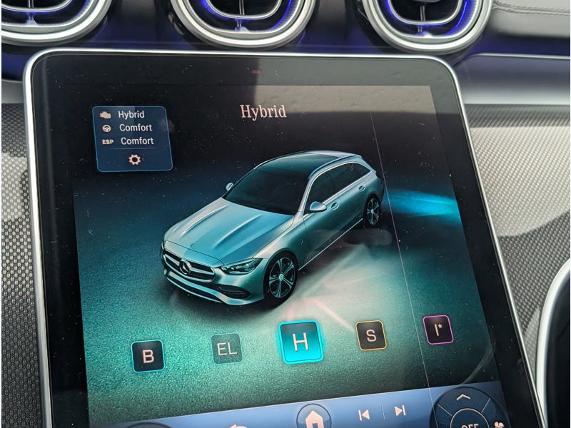 Image Mercedes-Benz CLASSE C BREAK 300 de Hybrid EQ Break AMG LINE TO SIEGES ELECTRIQUES MEMOIRES CHAUFFANTS BURMESTER CAMERA 360 HUD I