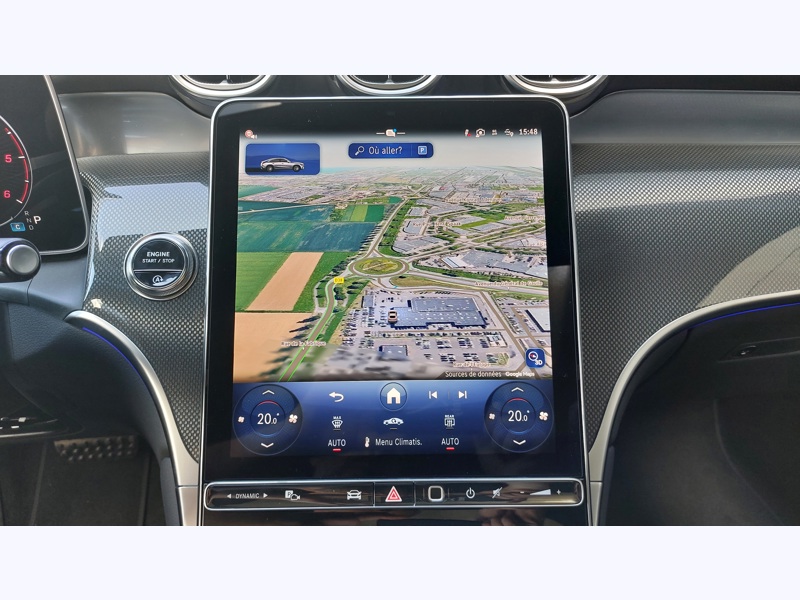 Image Mercedes-Benz GLC COUPÉ GLC 220 d 4MATIC Coupé AMG Line Pack d'assistance à la conduite Plus  Pack Sport Black Apple CarPlay