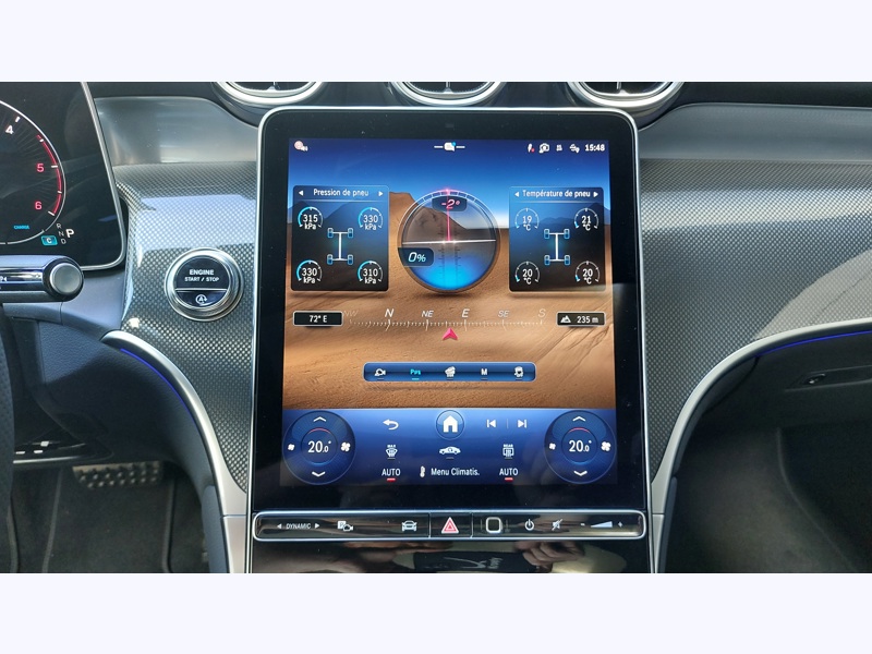 Image Mercedes-Benz GLC COUPÉ GLC 220 d 4MATIC Coupé AMG Line Pack d'assistance à la conduite Plus  Pack Sport Black Apple CarPlay