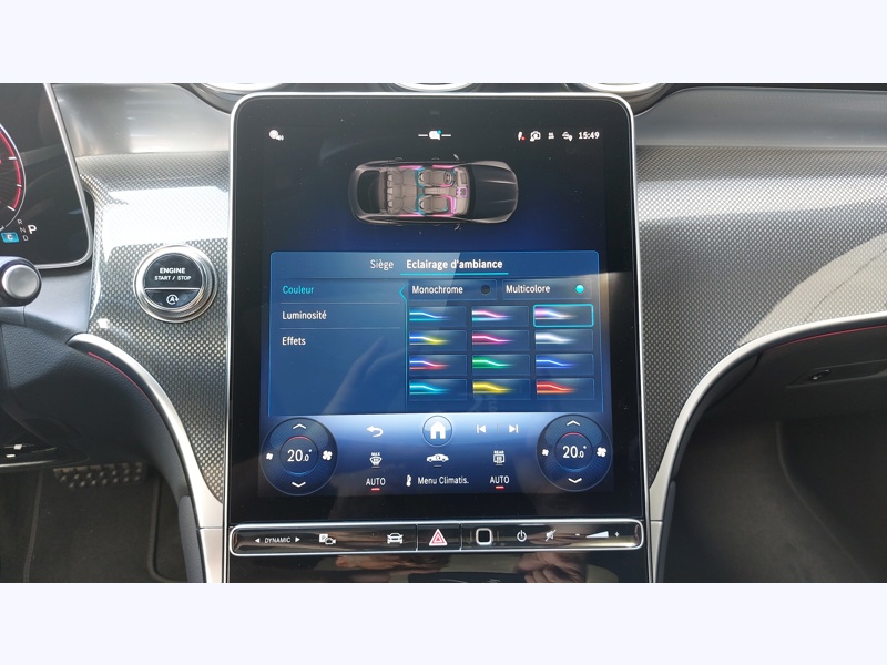 Image Mercedes-Benz GLC COUPÉ GLC 220 d 4MATIC Coupé AMG Line Pack d'assistance à la conduite Plus  Pack Sport Black Apple CarPlay