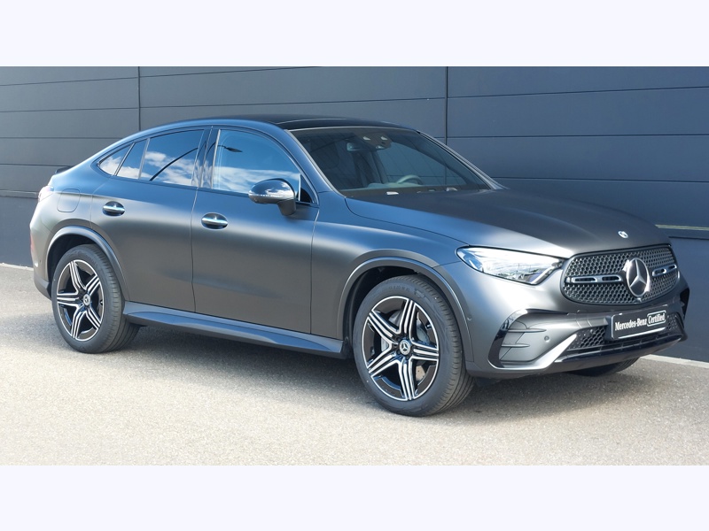 Image Mercedes-Benz GLC COUPÉ GLC 220 d 4MATIC Coupé AMG Line Pack d'assistance à la conduite Plus  Pack Sport Black Apple CarPlay