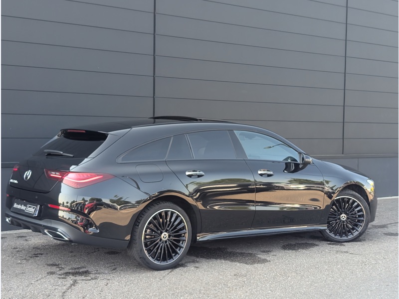 Image Mercedes-Benz CLA SHOOTING BRAKE 250 e AMG LINE INTEGRATION SMARTPHONE CAMERA 360 ANGLE MORT KEYLESS GO MULTIBEAM SIEGE ELECTRIQUE TO
