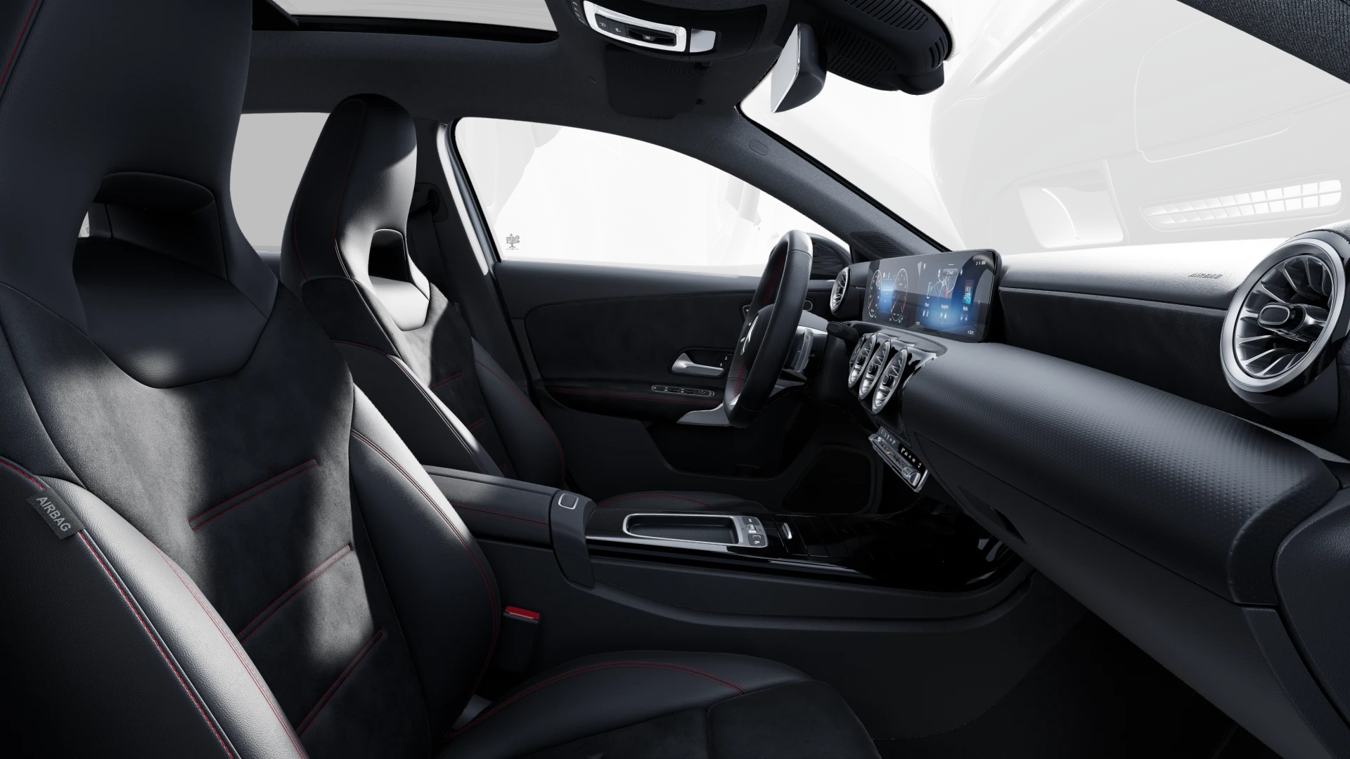 Image Mercedes-Benz CLASSE A 180 STAR EDITION AMG Line Pack Hiver Pack Sport Noir AMG Line Premium Plus