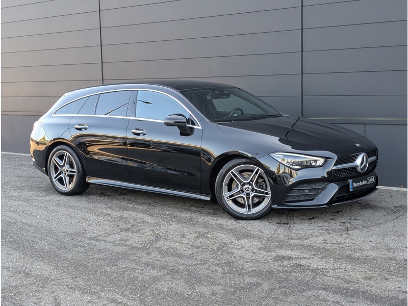 Image Mercedes-Benz CLA SHOOTING BRAKE CLA 200 AMG LINE INTEGRATION SMARTPHONE ANGLE MORT KEYLESS GO MULTIBEAM SIEGE ELECTRIQUE TO HAYON EA